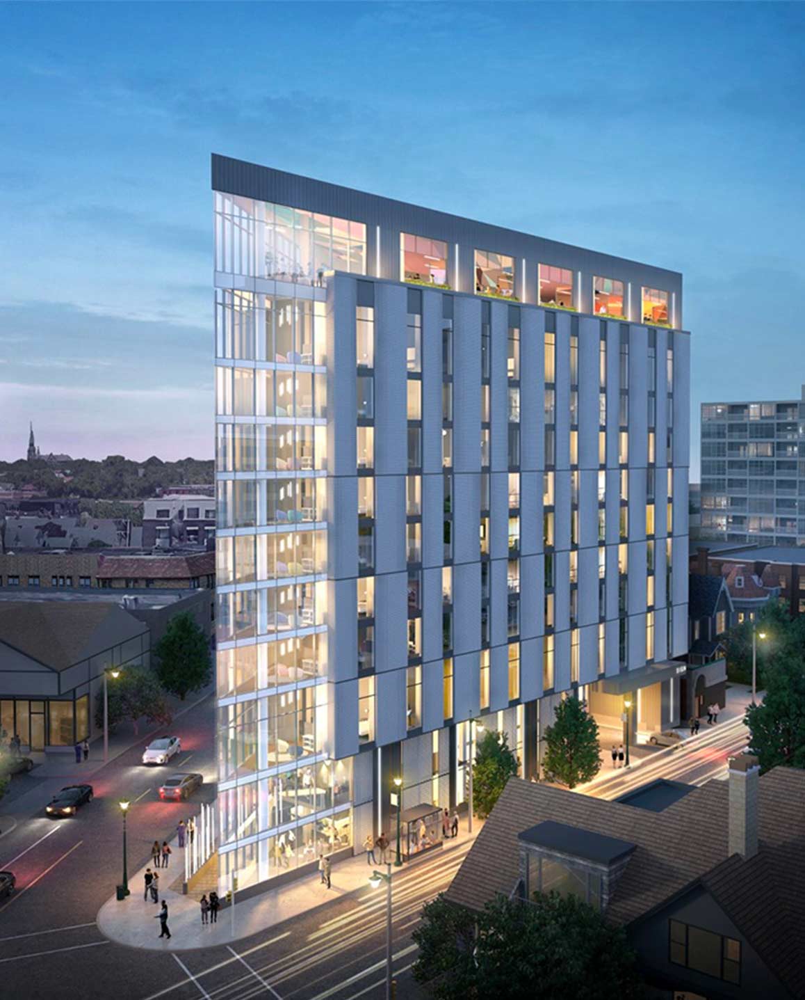 Eyes on Milwaukee: 11-Story Hotel Proposed for Brady and Farwell | St Bibiana